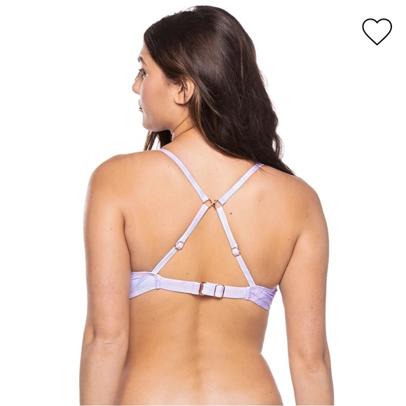 Max Swim Jules Purple Marble Bikini - Picture 2 of 7